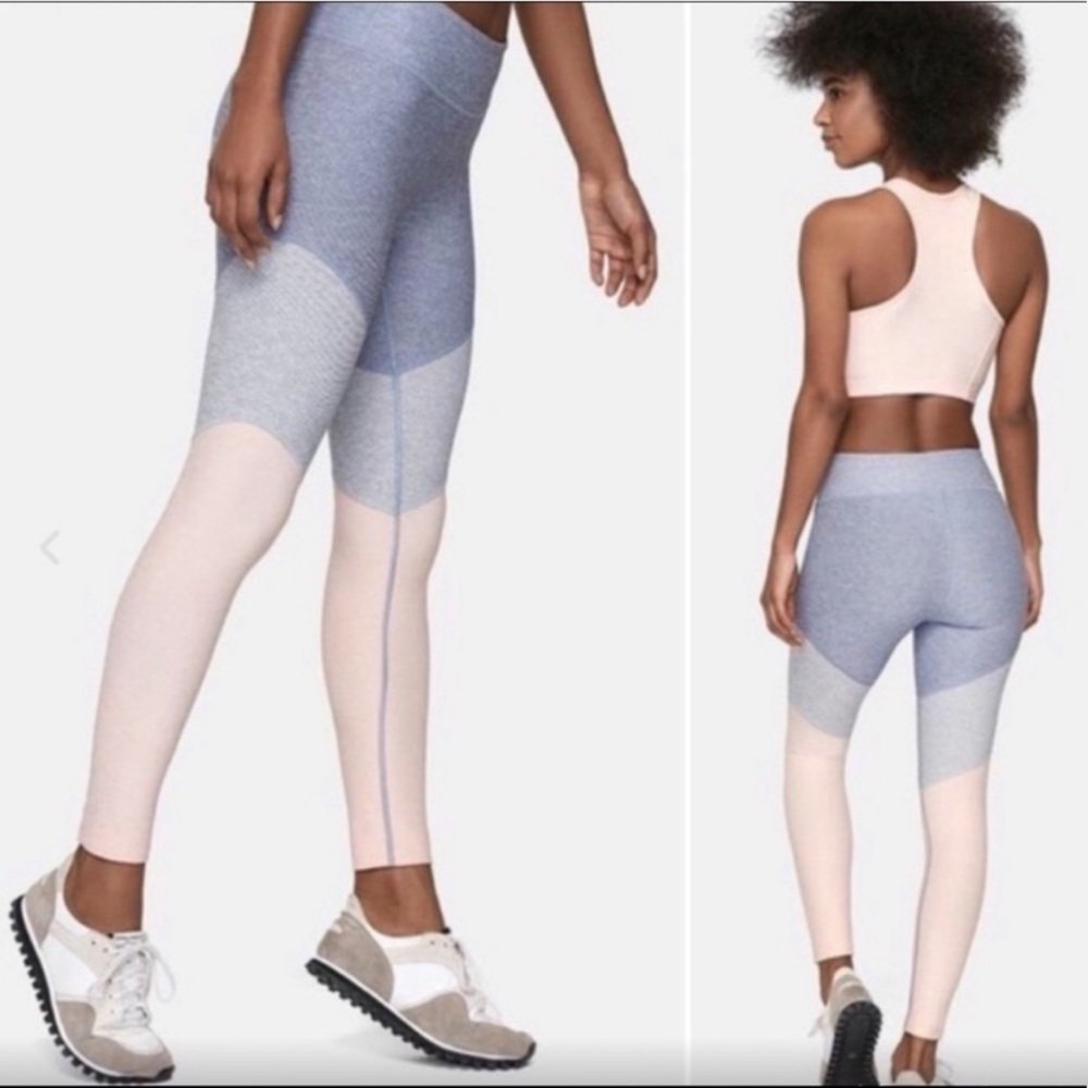 Outdoor Voices Springs 7/8 Colorblock Leggings Size Medium